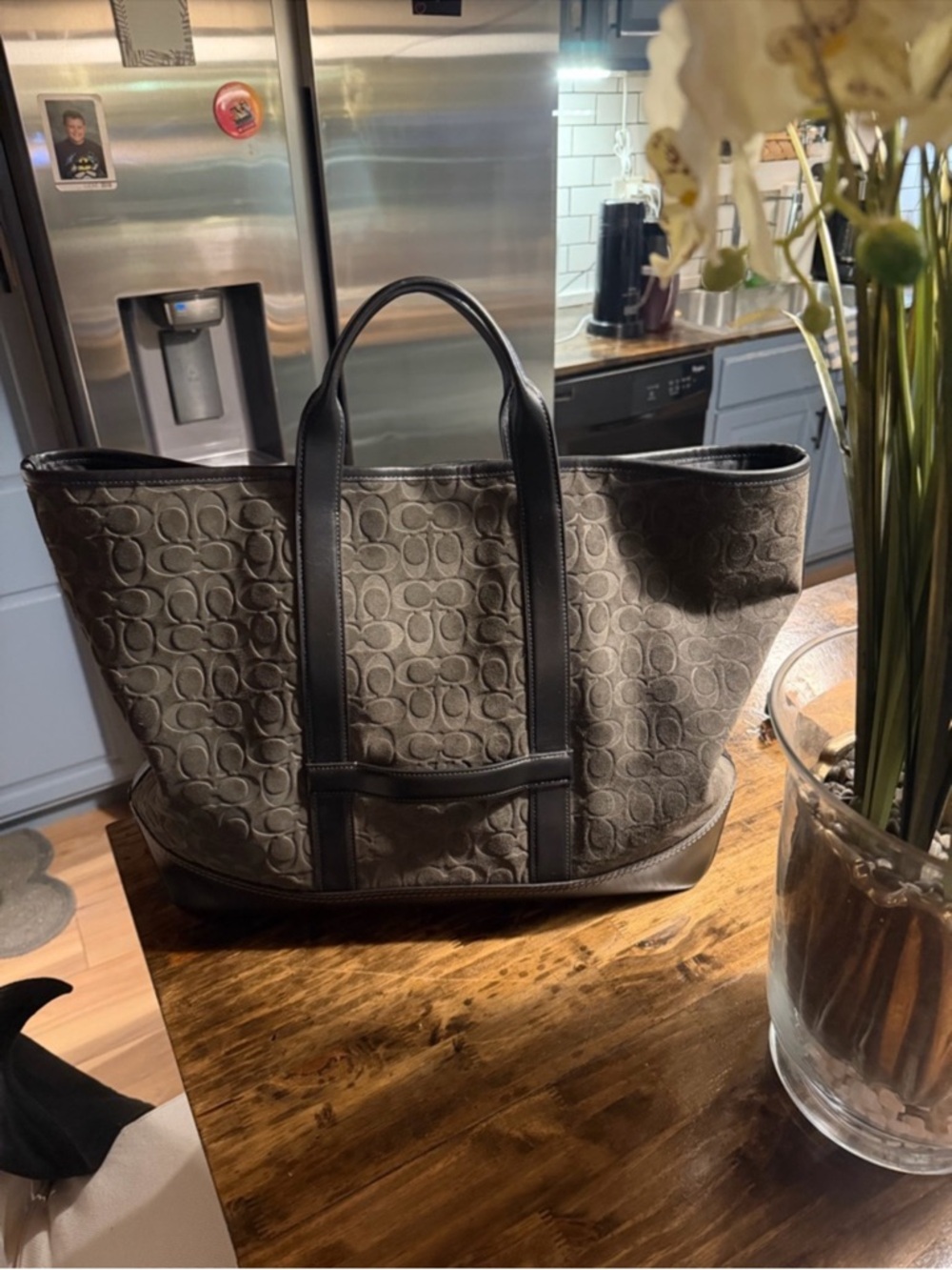 Coach Toby Turn Lock Tote - Picture 2 of 7